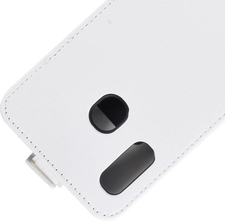 Produktbild Cover-Discount Leder Flip Case mit Fotofach vertikal (Samsung Galaxy A20e)