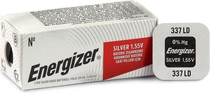 Actual product image Energizer 337 (SR416) - 10 Uhrenbatterien (10 pcs., SR416, 8.30 mAh)