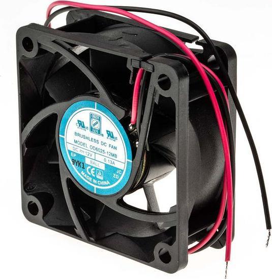 Rs Pro VENTILATEUR 60X60X25MM 32M3 12 (60 mm)