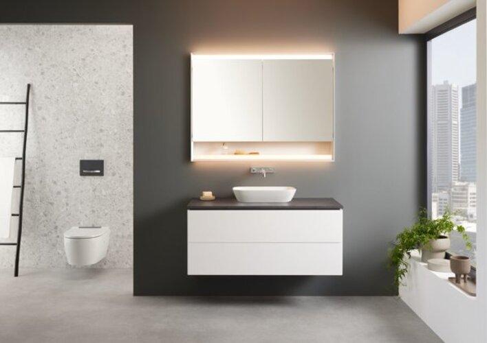 Produktbild Geberit ONE Waschtischunterschrank, 2 Schubladen, 118,4x50,4x47cm, 505.265.00. (54 x 47 x 67 cm)