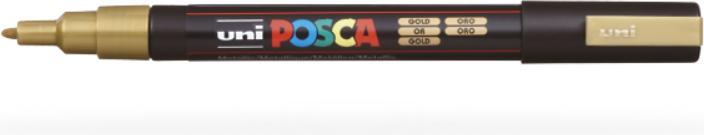 Produktbild Posca Marker PC-3M Rundspitze (Gold, 0.90 mm, 1 x)