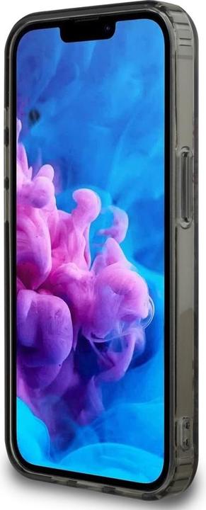 Produktbild Guess Case IML Flowers MagSafe for iPhone 16e black (Apple iPhone 16e)