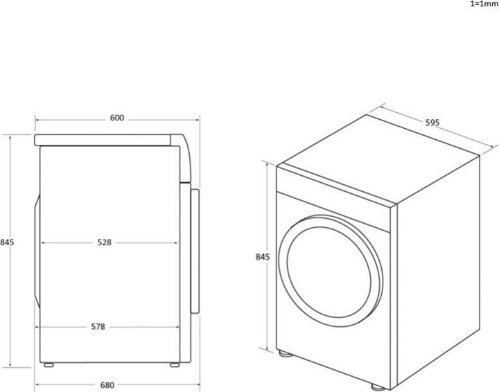 Produktbild Haier HD 90-A3Q979U1 (9 kg, Rechts)