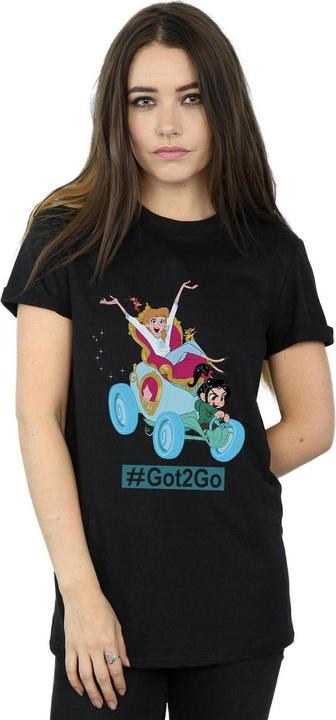 Immagine prodotto Disney Wreck It Ralph Cinderella And Vanellope Maglietta Ampia Donna (3XL)