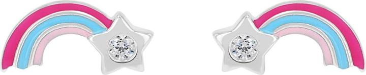 Produktbild Prinzessin Lillifee Ohrschmuck für Mädchen, 925 Sterling Silber, Zirkonia synth. | Sternschnuppe (Silber 925)