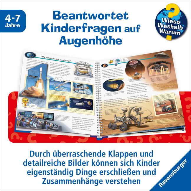 Image du produit Ravensburger Wieso? Weshalb? Warum?, Band 59: Wir erforschen Sterne und Planeten (Allemand, Andrea Erne, Markus Humbach, 2023)