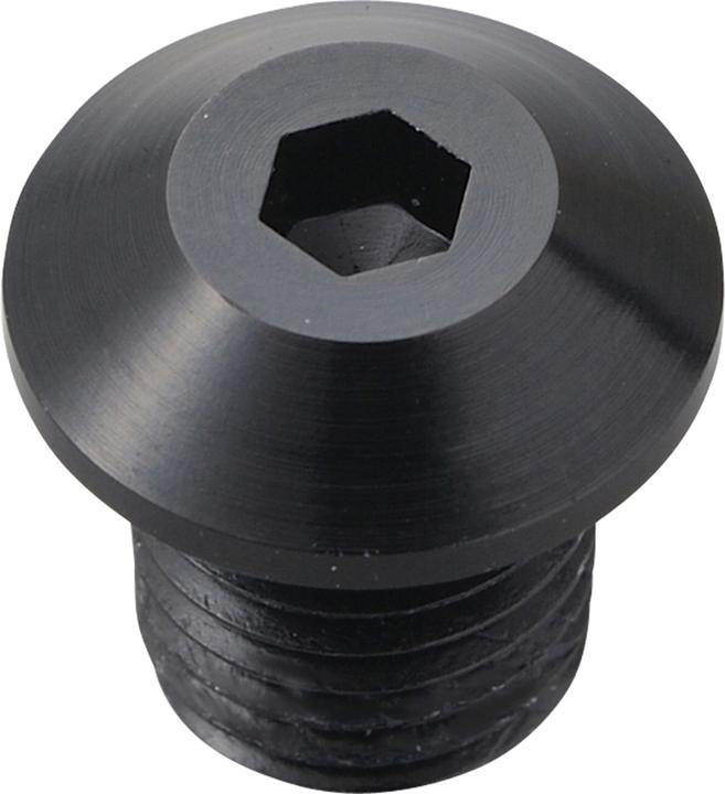 Produktbild Daytona Schraubenkappe CNC-Aluminium schwarz eloxiert F. Spiegel Gewinde M10 X P1.25 Rechtsgewinde
