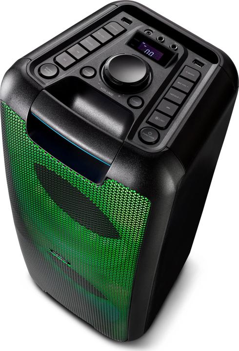 Produktbild Medion P61080 party sound system partyspeakers incl. microfoon, karaoke, oplaadbare batterij, Bluetooth, ec (4 h, Netzbetrieb)