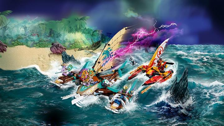 Immagine prodotto LEGO Duello dei catamarani (71748, LEGO Ninjago)