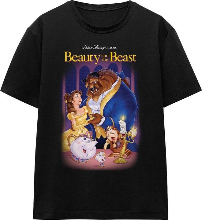 Actual product image Beauty And The Beast Unisex Adult Cover T-Shirt (L)