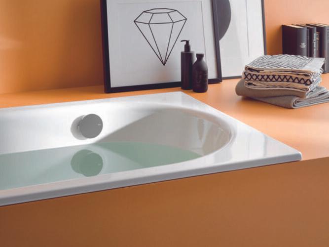 Produktbild Bette Comodo Badewanne, 170 x 80 cm, 1643-, seitlicher Überlauf hinten (155 l, 170 cm, 80 cm)