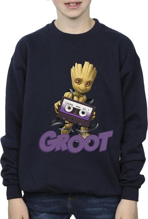 Actual product image Guardians of the Galaxy Boys Groot Casette Sweatshirt (152, 158)