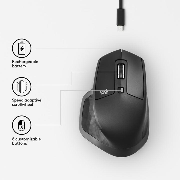 Image du produit Logitech MX Master 2S (Sans fil)