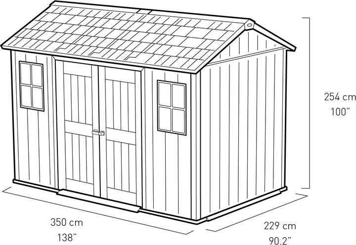 Actual product image Keter Oakland 1175