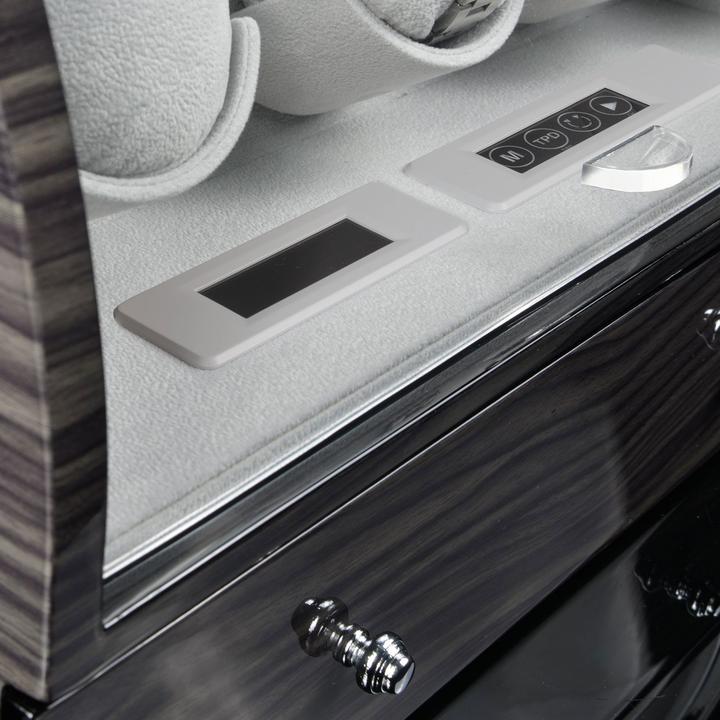 Produktbild Designhütte Uhrenbeweger Basel 6 LCD - Dark Oak (6 x)