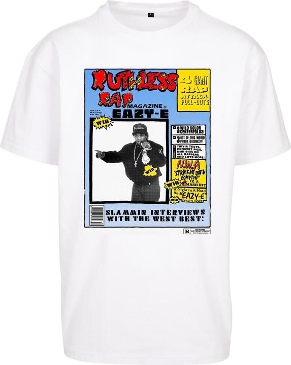 Produktbild Mister Tee Eazy-E RAP Magazine Oversize Tee - 18435 (M)