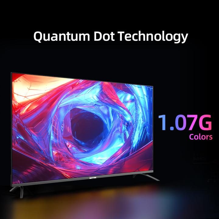 Produktbild CHiQ U55QM8V (139 cm(55 Zoll), schwarz, UltraHD/4K, Triple Tuner, Android) (55", QLED, 4K)