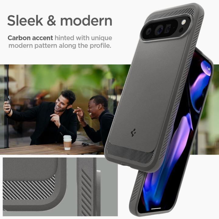 Image du produit Spigen Boîtier robuste pour Google Pixel 9 Pro XL Gris Marbre (Google Pixel 9 Pro XL)