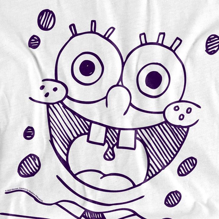 Immagine prodotto Spongebob Squarepants Grin Maglietta Penna in Feltro Uomo (L)
