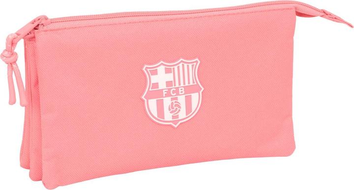Produktbild FC Barcelona Dreifaches Mehrzweck-Etui F.C. Barcelona Koralle 22 x 12 x 3 cm
