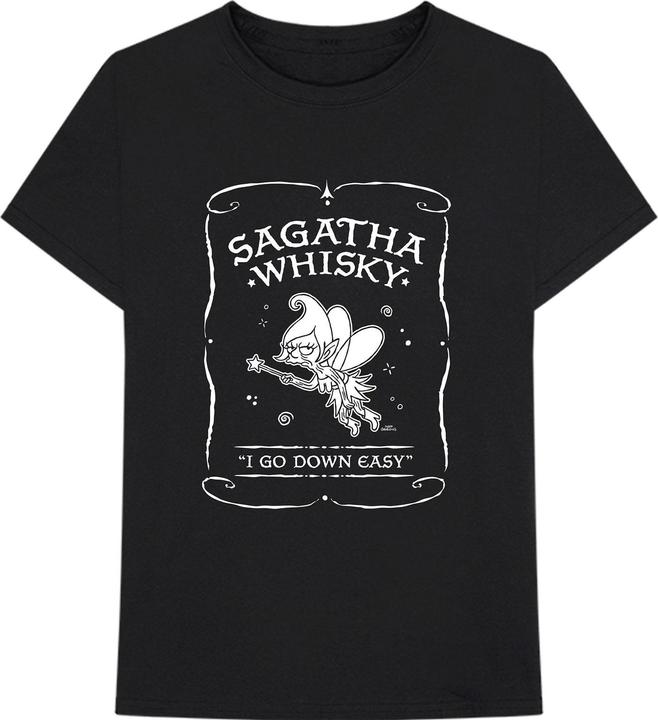 Actual product image Disenchantment Unisex Adult Whiskey Cotton T-Shirt (XXL)