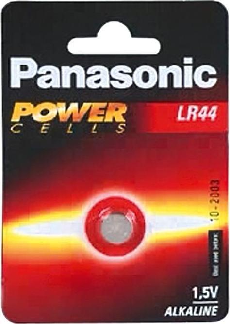 Image du produit Panasonic Micro alcaline LR44 (1 pcs, LR44, 105 mAh)
