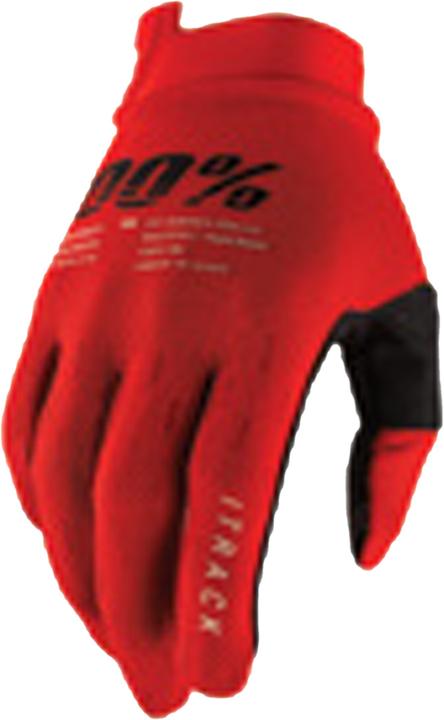 Produktbild 100% Handschuhe iTrack rot L (L)