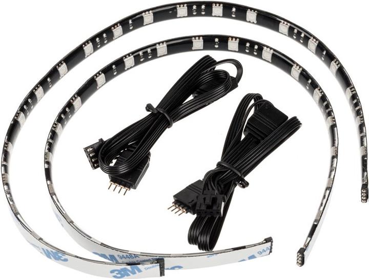 BitFenix Alchemy 2.0 Magnetischer RGB-LED-Streifen 2 x 40 cm, 2 x 21 (Mehrfarbig)