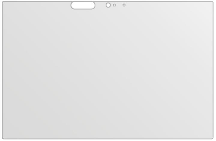 Actual product image Dipos Screen Protector Anti-Glare (2 Piece, ThinkPad T470)