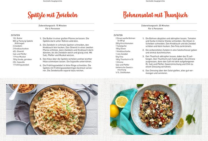 Actual product image Die besten Kochrezepte: Schnell & einfach (German, cooking recipes, 2023)