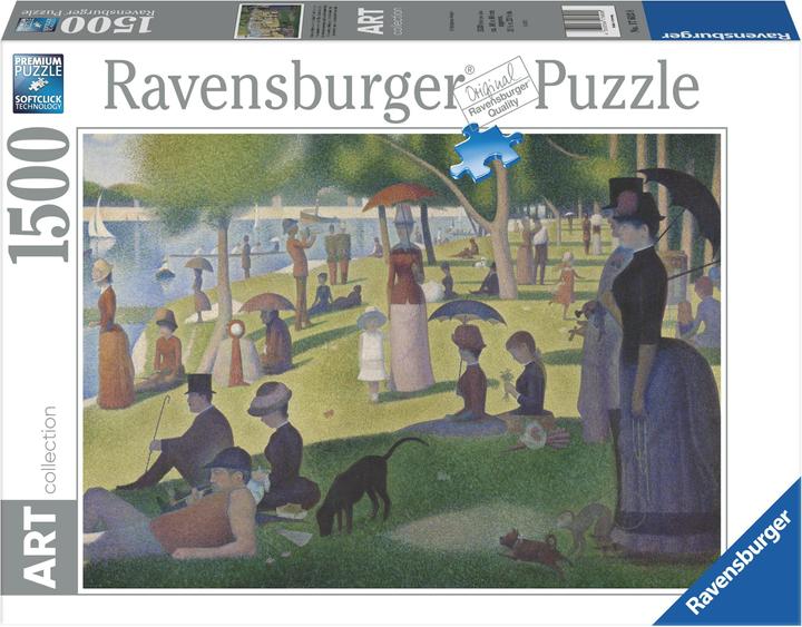 Immagine prodotto Ravensburger Puzzle 1500 pz- Art Collection - Seurat: Una domenica pomeriggio sull'isola della Grande-Jatte (1500 pezzi)