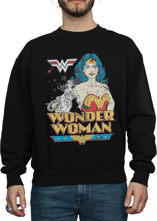 Produktbild Wonder Woman Posing Sweatshirt (XL)