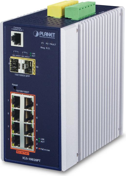 Immagine prodotto Planet IGS-10020PT (8 Porti)