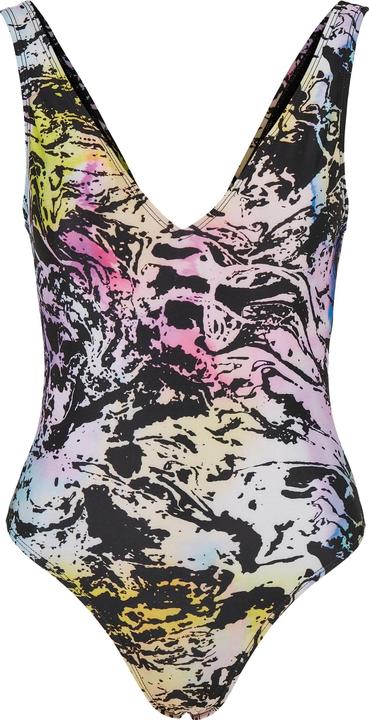 Immagine prodotto Urban Classics Costume da bagno a gamba alta da donna con motivo riciclato (S)