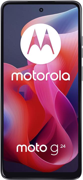 Produktbild Motorola moto g24 (128 GB, Matte Charcoal, 6.56", Dual SIM, 50 Mpx, 4G)
