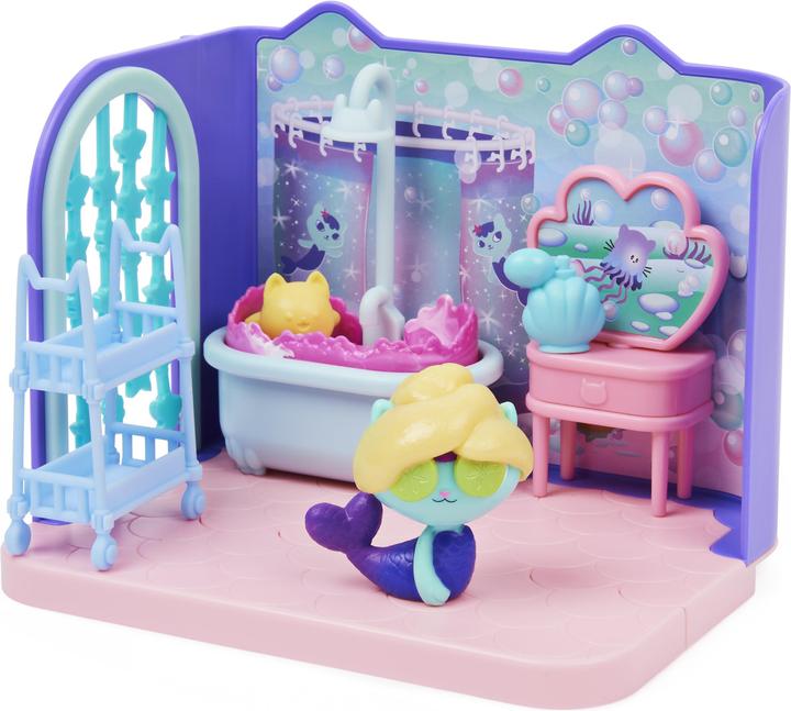 Actual product image Gabby's Dollhouse Deluxe Room MerCat's Bathroom