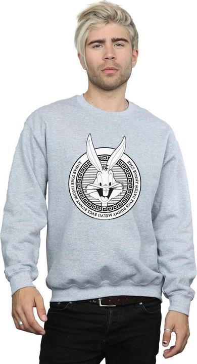 Produktbild Looney Tunes Bugs Bunny Greek Circle Sweatshirt (L)