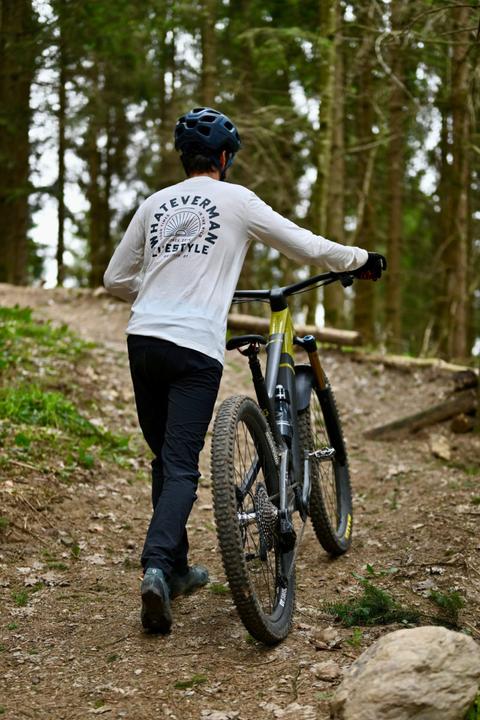 Actual product image Whatever Man In The Wild Lyocell Longsleeve (XL)
