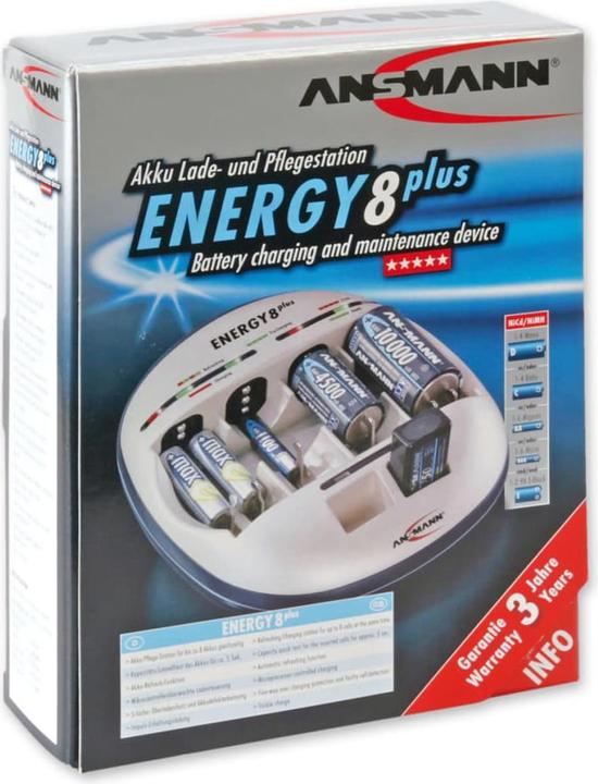 Produktbild Ansmann Energy 8 plus (Ladegerät ohne Akku)