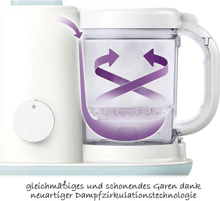 Actual product image Philips Avent 2 in 1 effective baby food steam cooker and blender
