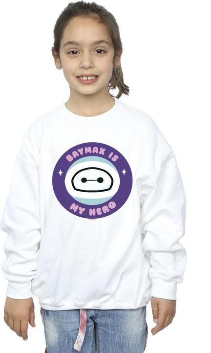 Image du produit Disney - Sweat BIG HERO BAYMAX MY HERO POCKET - Fille (152, 158)