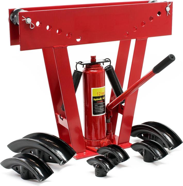 Produktbild Wiltec Rohrbiegemaschine hydraulisch 12t Rohrbiegegerät Rohrbieger Biegemaschine
