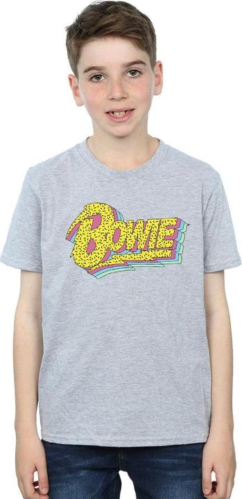 Actual product image David Bowie Boys Moonlight 90s Logo T-Shirt (128)