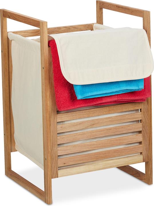 Relaxdays Panier à linge (50 l)