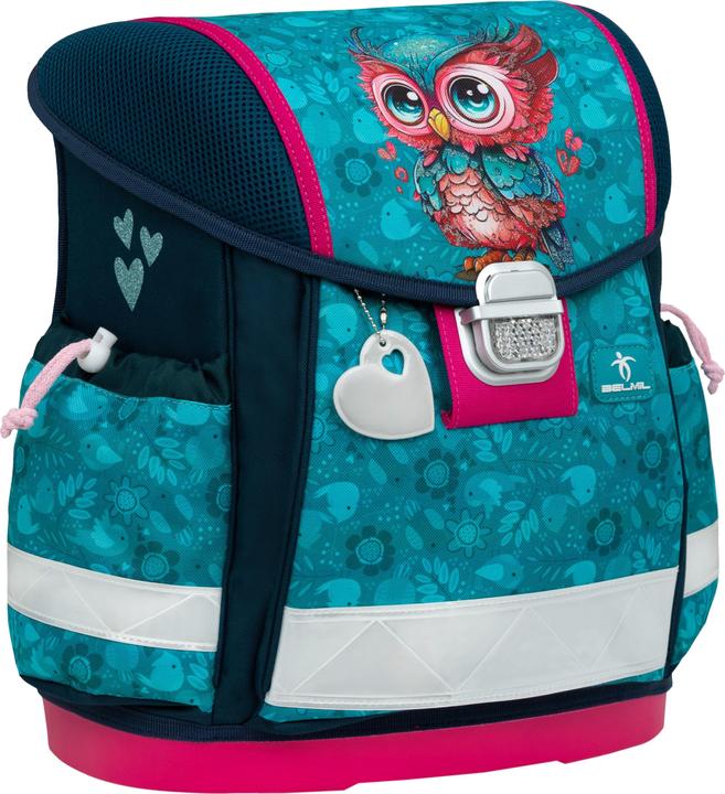 Image du produit Belmil Classy Schulranzen Set 4teilig mit Brustgurt (19 l)