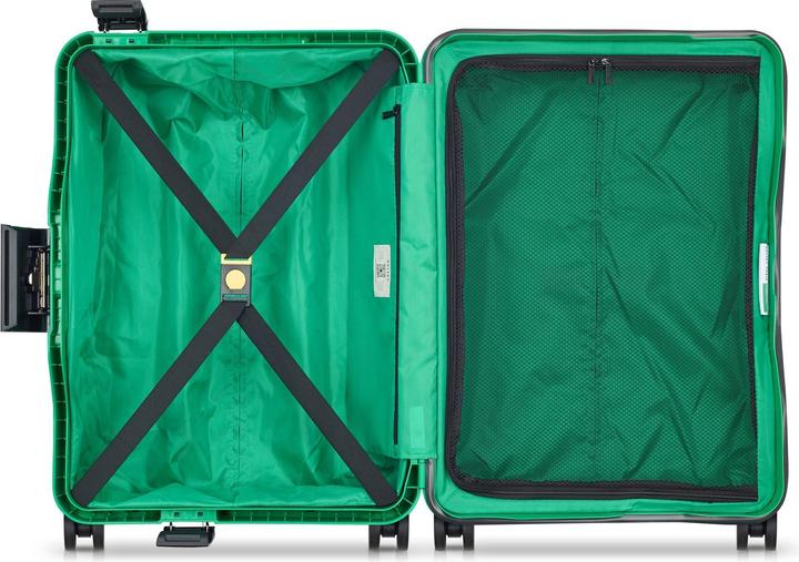 Actual product image Delsey x United Colors of Benetton Color Block Hardside 4-wheel cabin trolley 55 cm (36 l, Hand luggage (up to 50 litres))