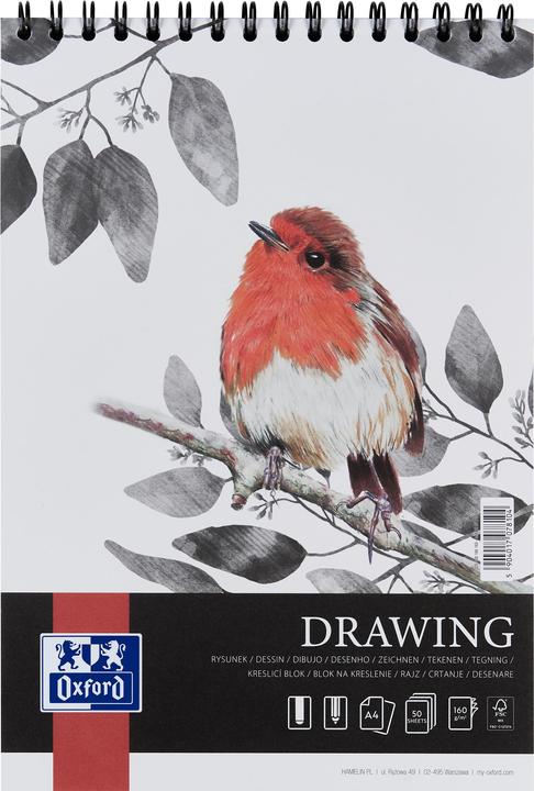 Blocco da disegno (A4, Nessuna, Copertina morbida)