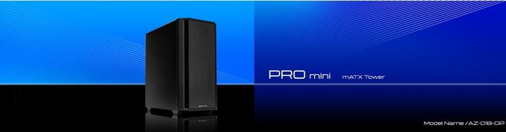 Actual product image Chieftec AZ-01B-OP (mATX, Mini-ITX, uATX)