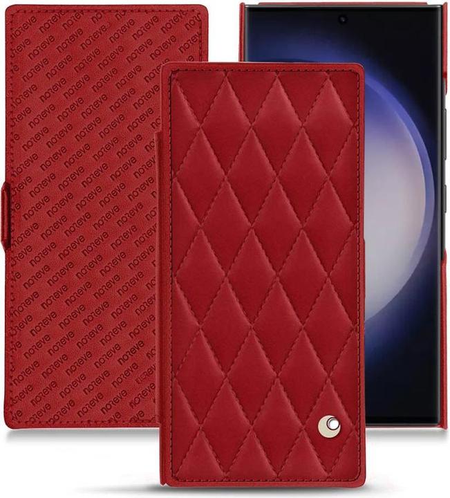 Actual product image Noreve Horizontal leather flap shell (Samsung Galaxy S23 Ultra, Samsung Galaxy S24 Ultra)