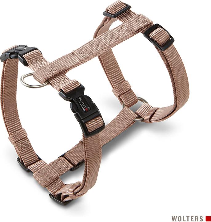 Actual product image Wolters Professional Harness for Pug & Co. Size M 40-55 cm x 1,5 cm champagner (M, Dog, Dog sport)